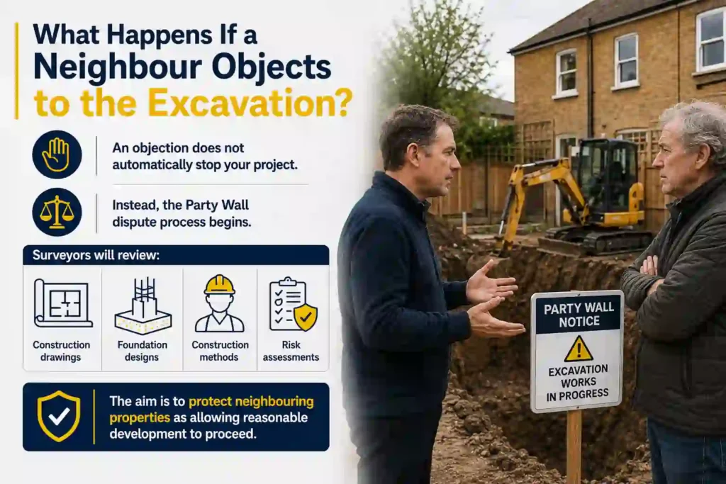 The Complete Guide to Section 6 Excavation Notices 3 What Happens If a Neighbour Objects to the Excavation Aldershot